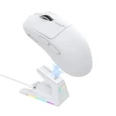 ATTACK SHARK X1 Tri-mode With Charging Dock Gaming Mouse White