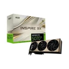 MSI GeForce RTX 5070 Ti 16G INSPIRE 3X OC PLUS 16GB GDDR7 Graphics Card