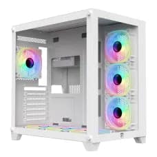 PC Power ICEBERG V2 White Gaming Case With 7 FANS