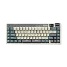 Royal Kludge M70 RGB Tri Mode Hot Swap (Cream Switch) Cyan Mechanical Gaming Keyboard
