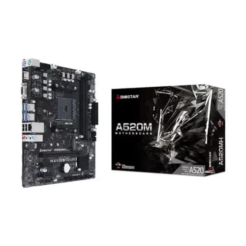 Biostar A520MH DDR4 AMD AM4 Socket Motherboard