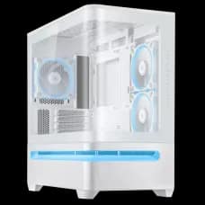 ASUS Prime AP202 ARGB mATX Mid Tower Gaming Casing White