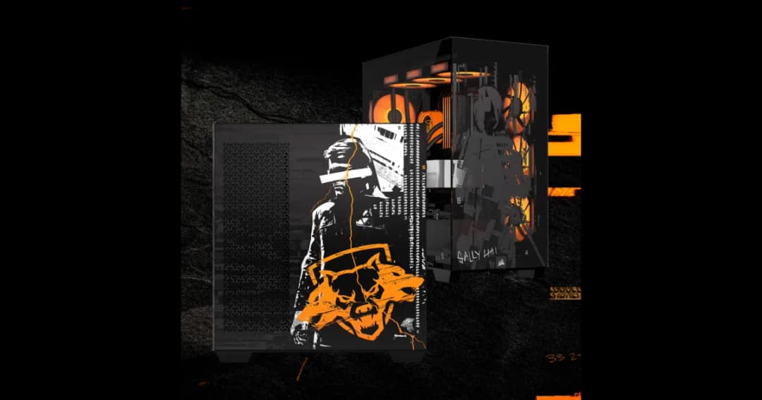 Corsair 3500X Call of Duty Black OPS 6 Edition E-ATX Mid Tower Gaming Casing