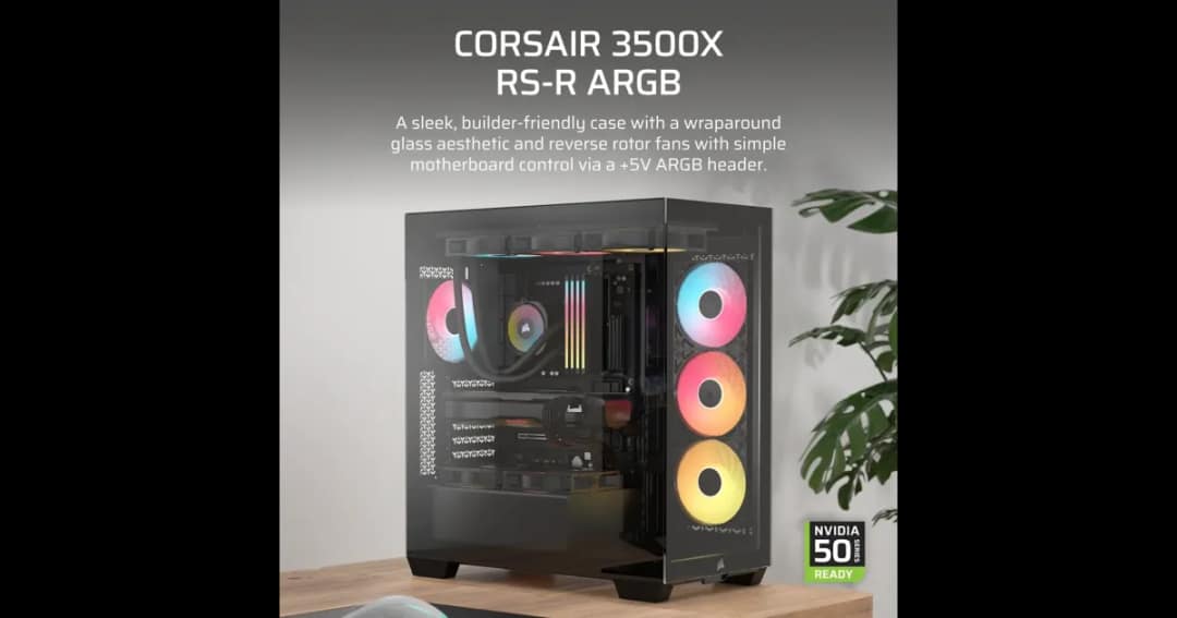 Corsair 3500X RS-R ARGB E-ATX Mid-Tower Casing