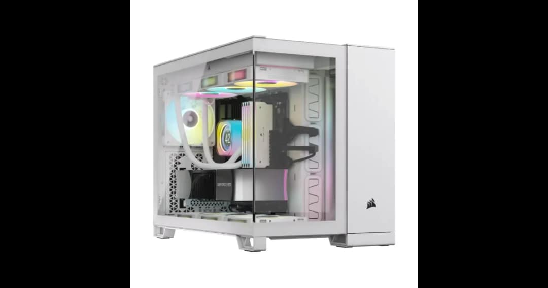 Corsair iCUE LINK 2500X RGB Dual Chamber Gaming Casing White