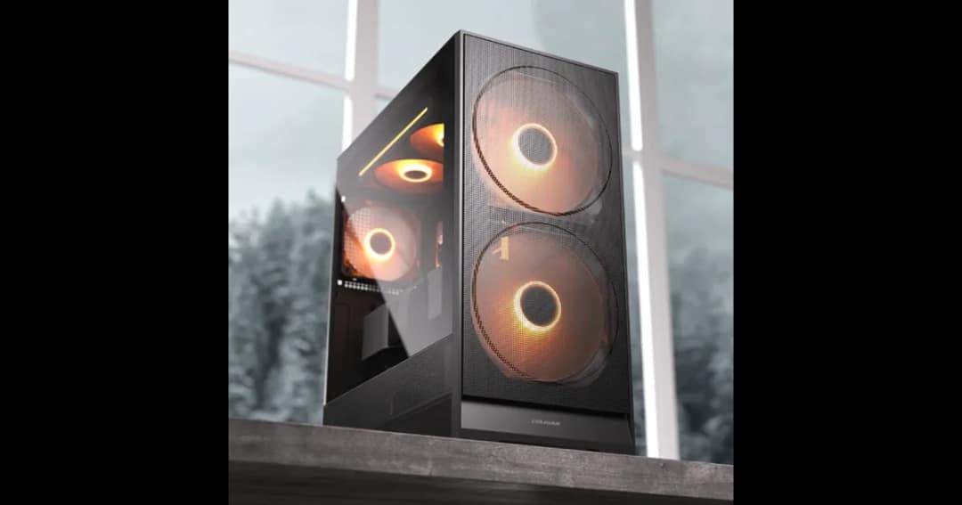 Cougar AIRFACE 180 ARGB ATX Mid Tower Gaming Casing