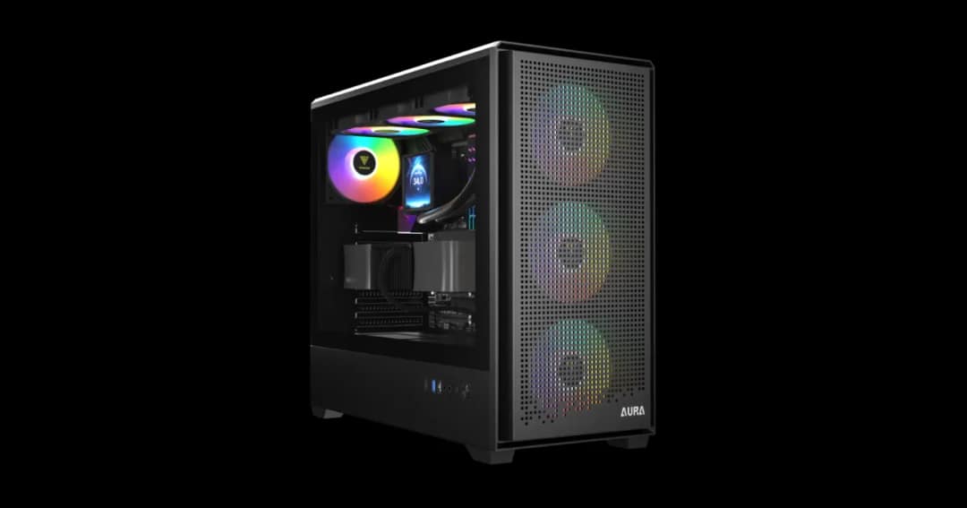 Gamdias AURA GC105 ARGB ATX Mid Tower Gaming Casing