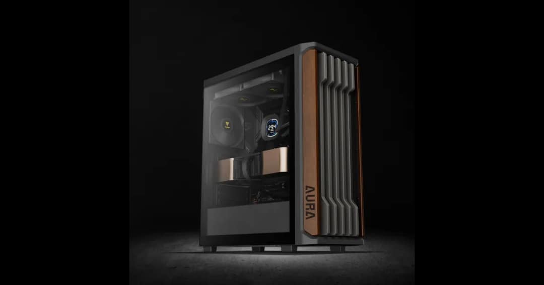 Gamdias AURA GC11 WOOD Mid-Tower ATX Gaming Casing