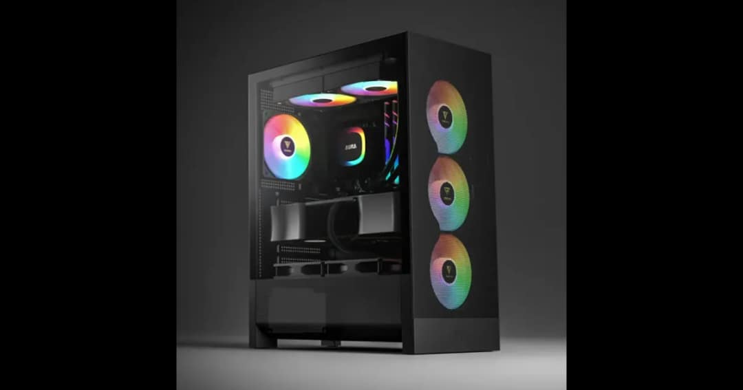 Gamdias AURA GC15 ARGB ATX Mid Tower Gaming Casing