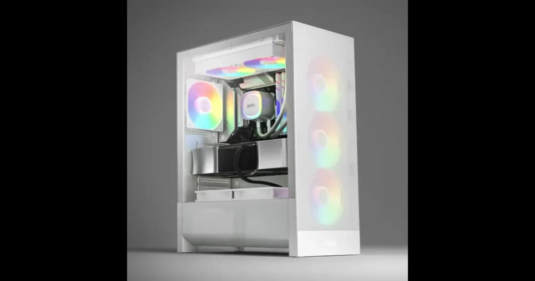 Gamdias AURA GC15 WH ARGB ATX Mid Tower Gaming Casing