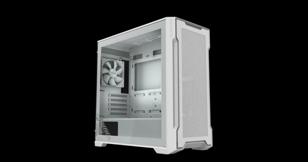 GIGABYTE C102 GLASS ICE Mid Tower Gaming Casing