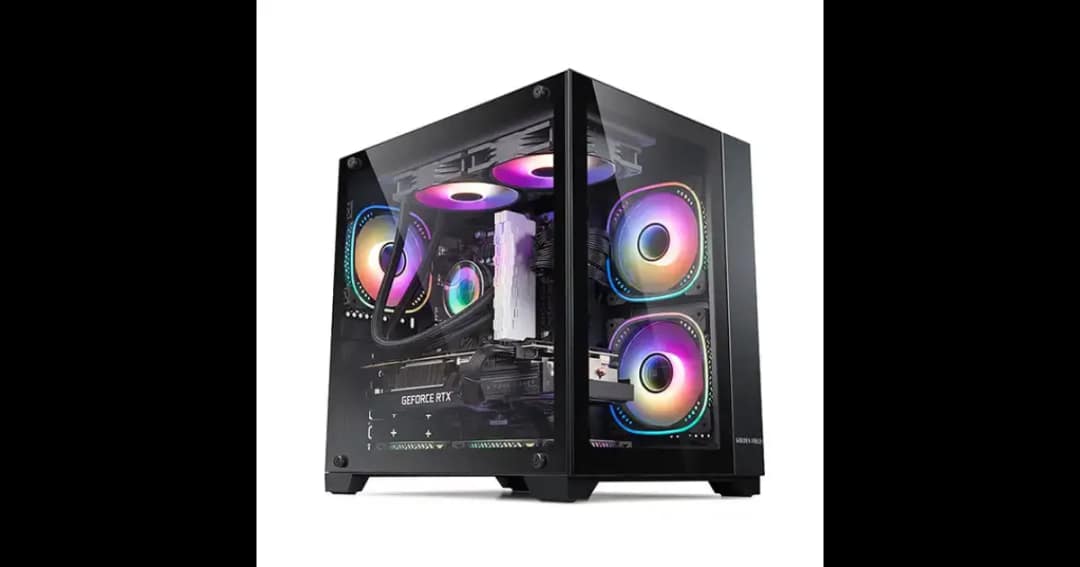 Golden Field Seaview M360 Black Mini Tower Micro-ATX Gaming Case