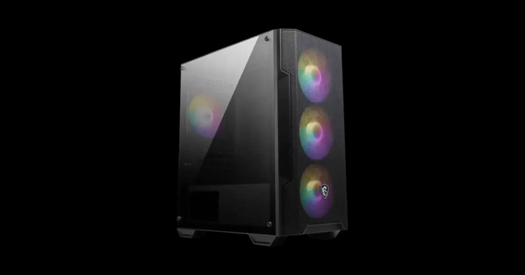 MSI MAG FORGE M100A Micro ATX Tower Gaming Case
