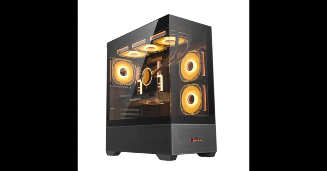 PC Power ICE TOWER BK Desktop Casing