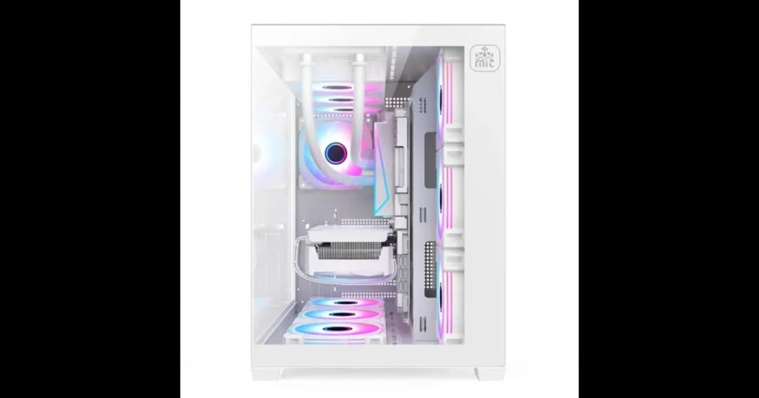 T-Wolf City Ranger X7 ARGB Mid-Tower ATX Gaming Casing White