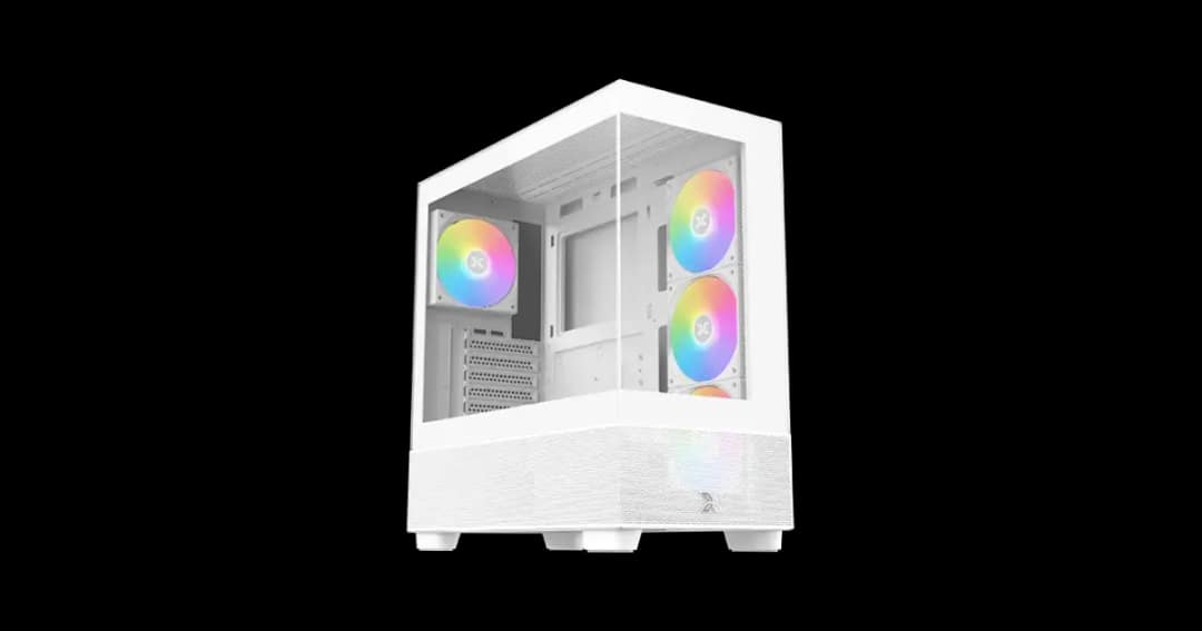 Xigmatek Endorphin Air V2 Arctic Mid Tower ATX Gaming Casing