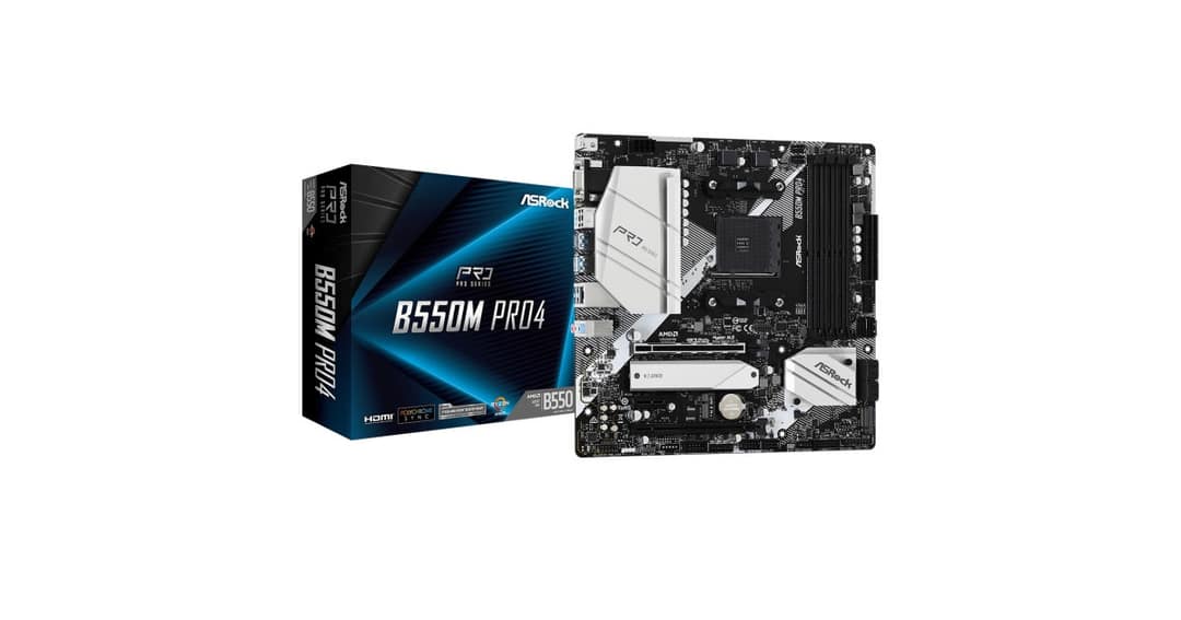 ASRock B550M Pro4 DDR4 AMD Motherboard