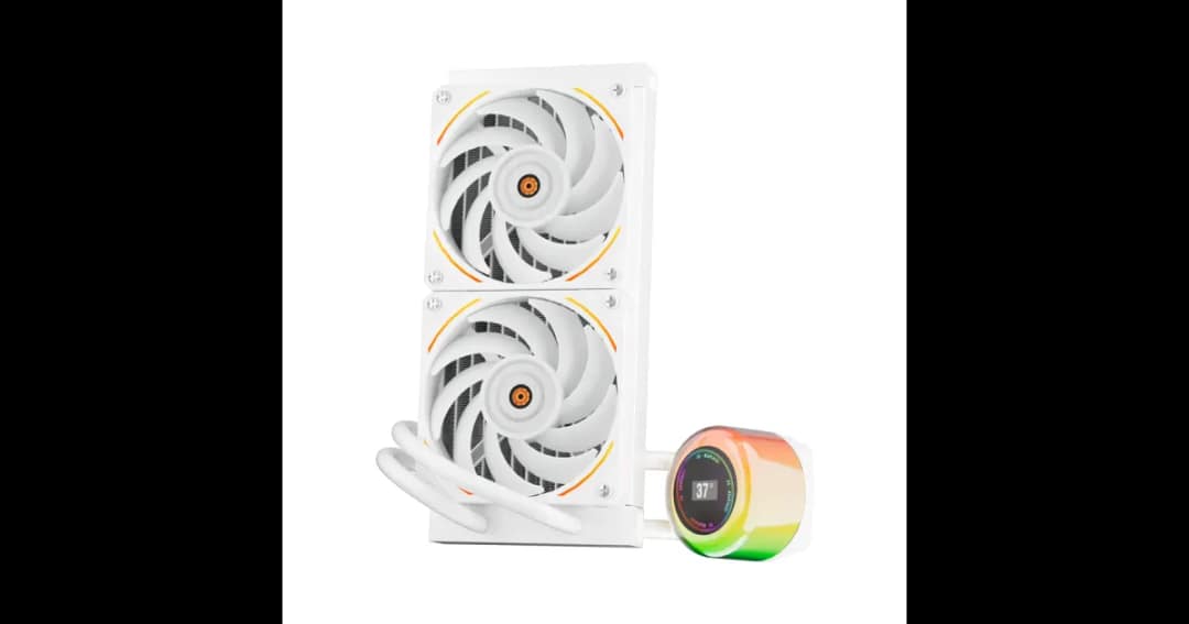 1STPLAYER CC 240 ARGB Liquid CPU Cooler White