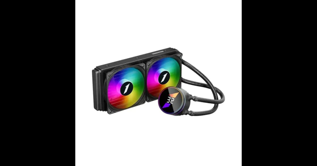 1STPLAYER TS3 240 ARGB AIO Liquid CPU Cooler With Display