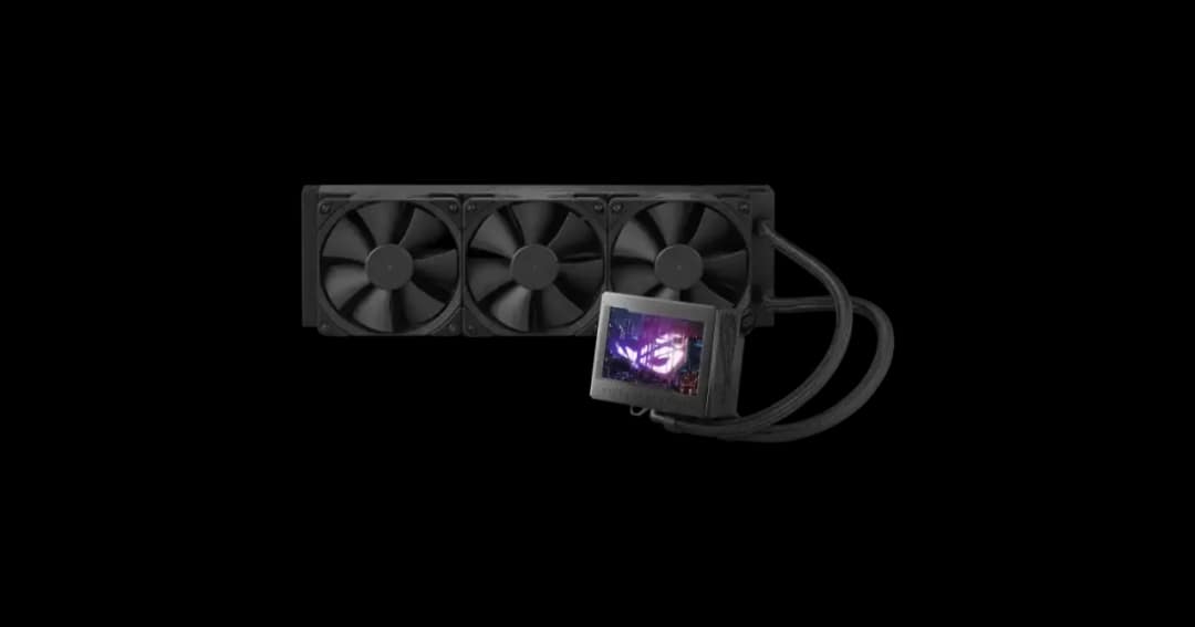 Asus ROG RYUJIN III 360 AIO 3.5" LCD Display Liquid CPU Cooler