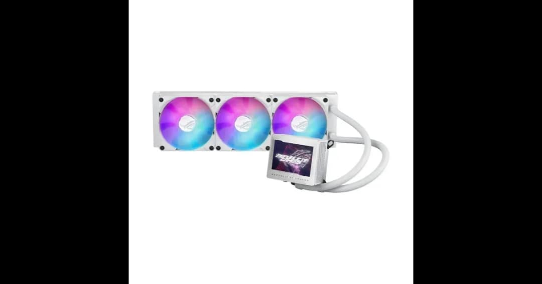 Asus ROG RYUJIN III 360 ARGB AIO 3.5" LCD Display Liquid CPU Cooler White