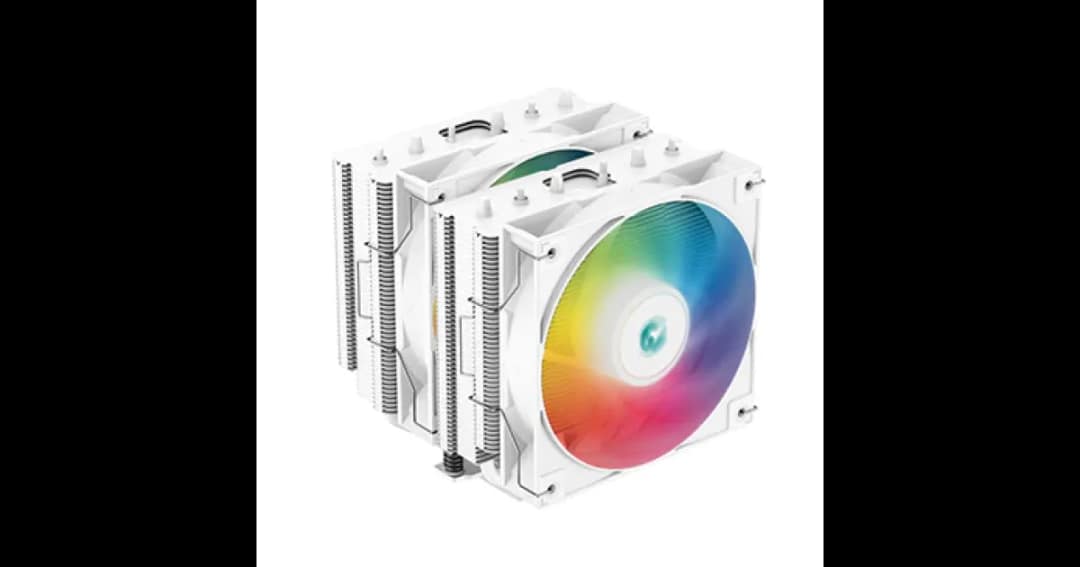 DeepCool AG620 WH ARGB Dual-Tower 120mm CPU Air Cooler