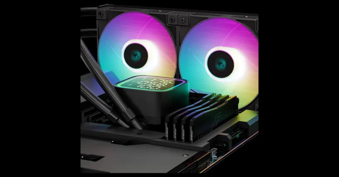 DeepCool LD360 360mm ARGB Liquid CPU Cooler With Display