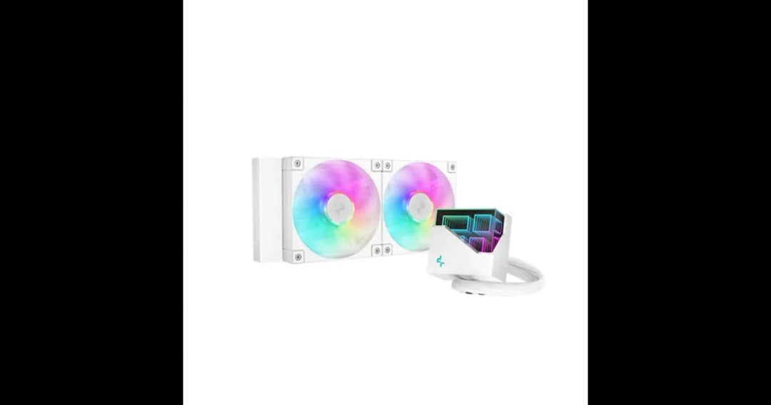 DeepCool LT240 WH ARGB 240mm AIO Liquid CPU Cooler