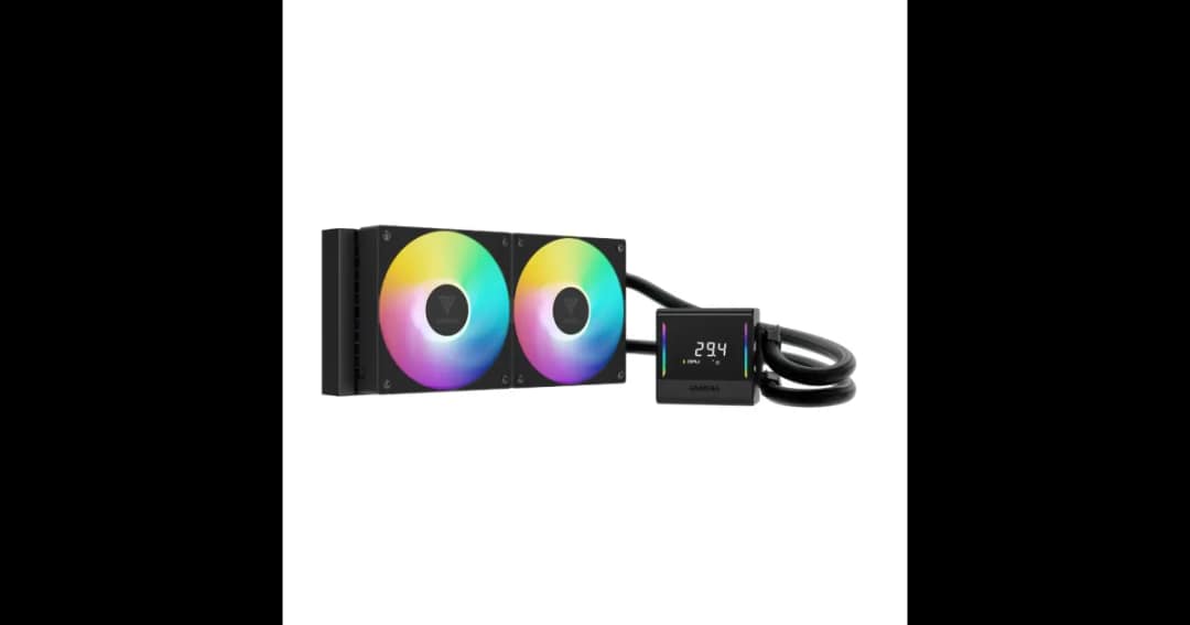 Gamdias CHIONE E4-240 V2 240mm ARGB AIO Liquid CPU Cooler With Display