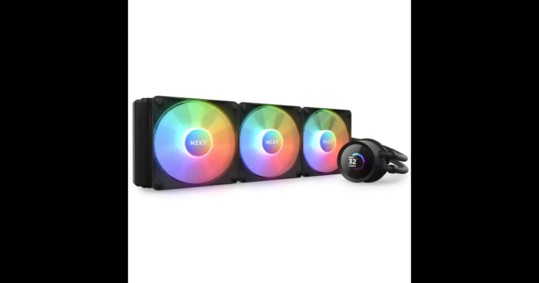 NZXT Kraken 360 RGB 360mm AIO Liquid CPU Cooler with LCD Display