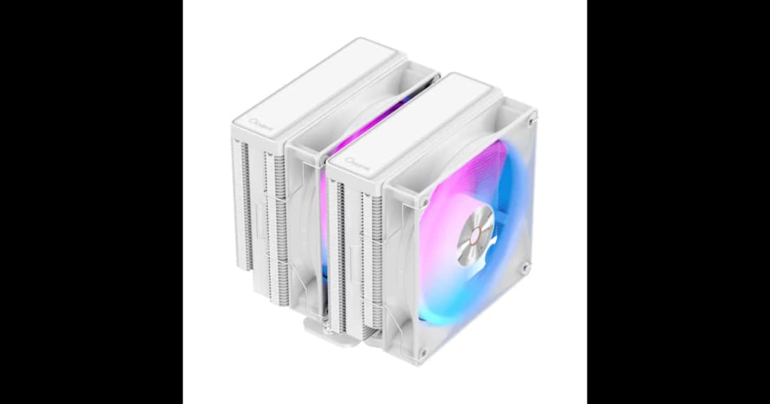 Ocypus Delta A62 WH ARGB Dual Tower Air CPU Cooler