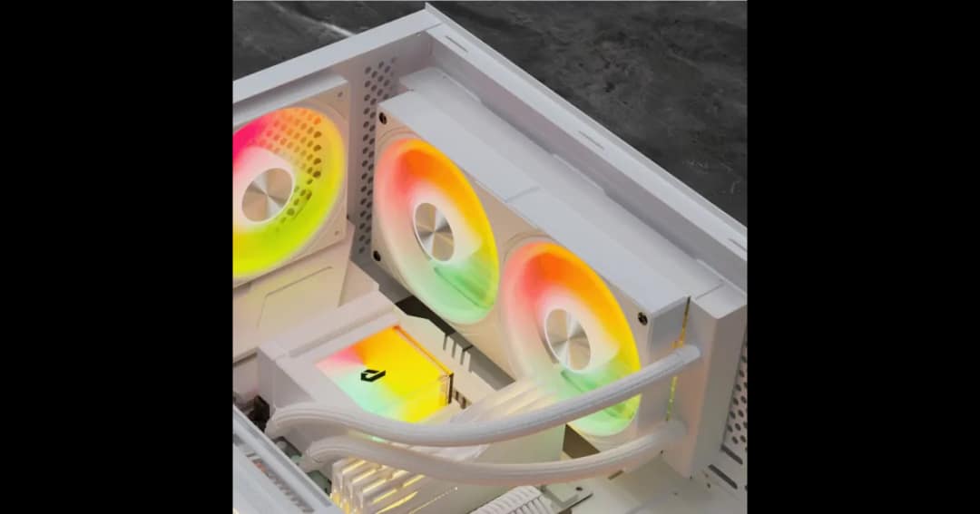 upHere E240TC ARGB 240mm AIO Liquid CPU Cooler