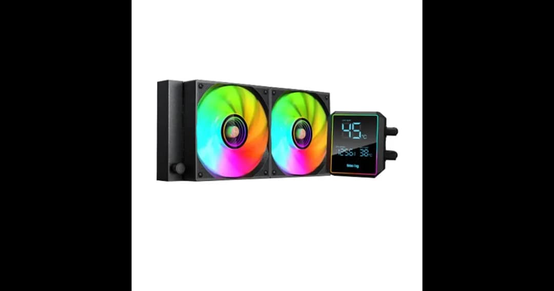 Value-Top TYDAL 240D ARGB 240mm AIO Liquid CPU Cooler With Display