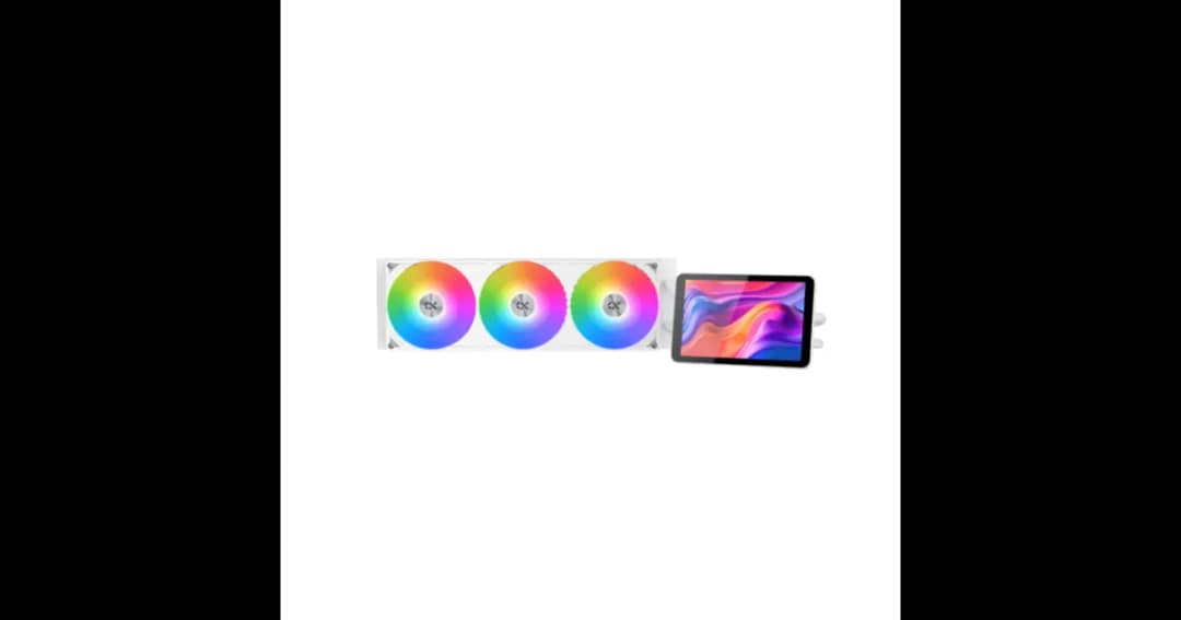 Xigmatek Connect Pro 360 Arctic ARGB Liquid CPU Cooler with 7″ Multi Display