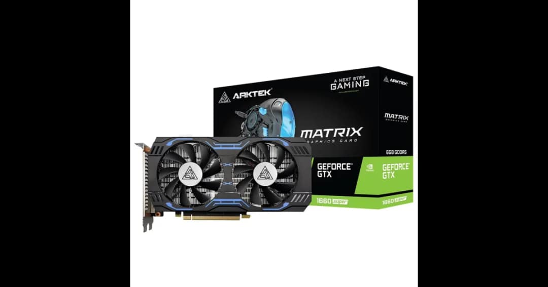 ARKTEK GTX 1660 Super 6GB GDDR6 Graphics Card