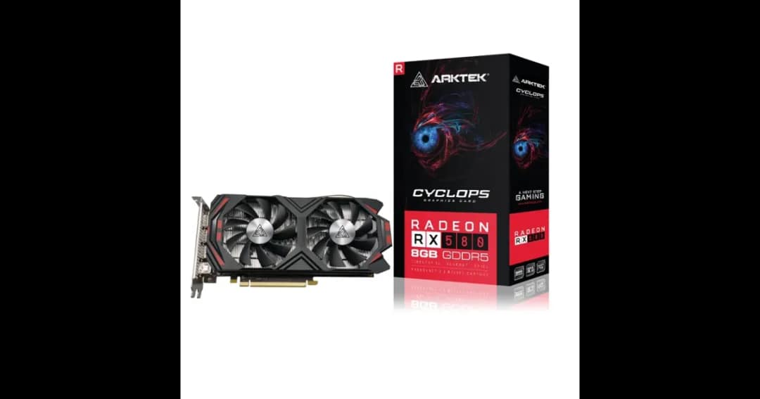 ARKTEK RX 580 8GB 256bit GDDR5 Graphics Card