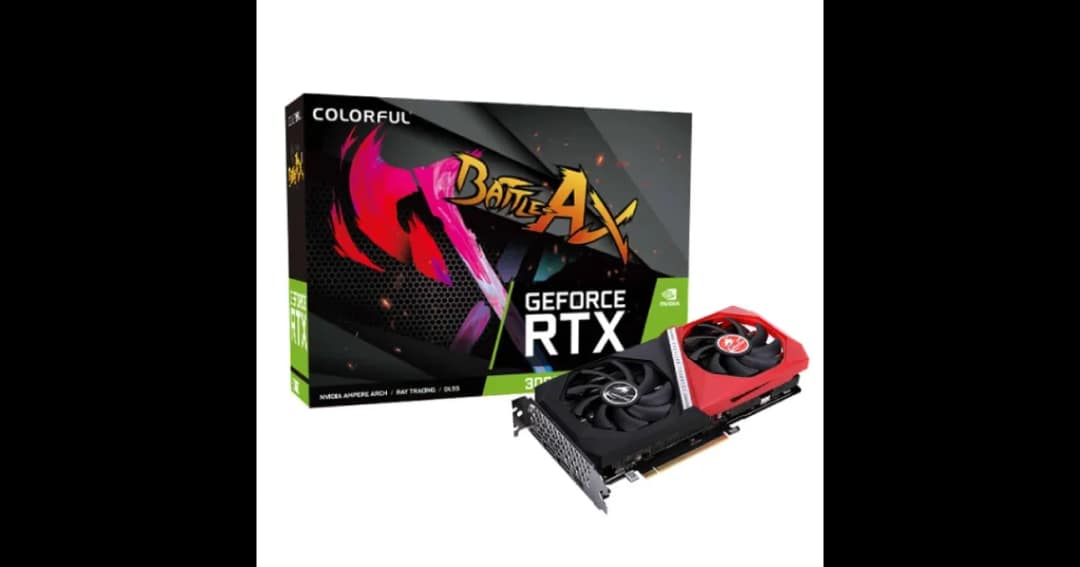 Colorful GeForce RTX 3060 NB DUO 12G V4 L-V GDDR6 Graphics Card
