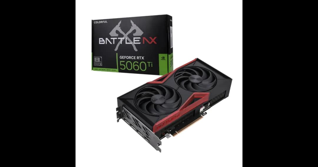 Colorful GeForce RTX 5060 Ti Battle AX DUO 8GB-V GDDR7 Graphics Card
