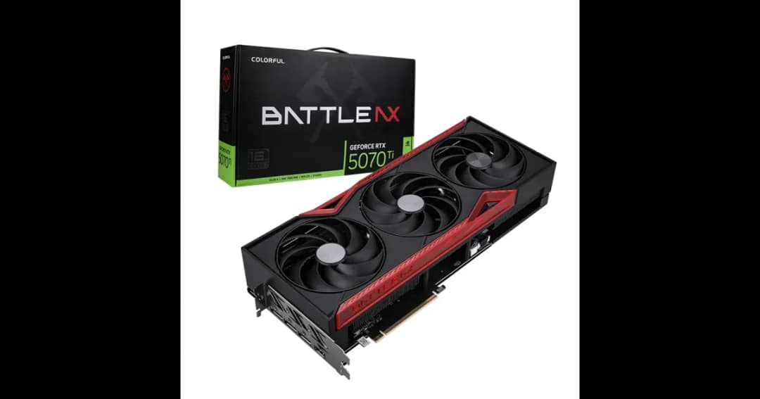 Colorful GeForce RTX 5070 Ti Battle AX 16GB-V GDDR7 Graphics Card