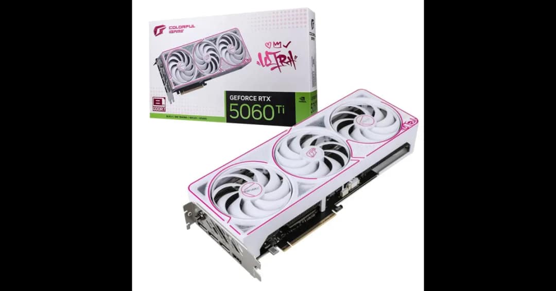 Colorful iGame GeForce RTX 5060 Ti Ultra W OC 8GB-V GDDR7 Graphics Card