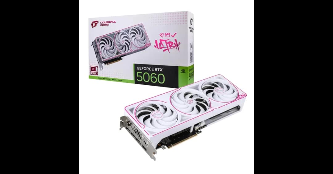 Colorful iGame GeForce RTX 5060 Ultra W OC 8GB-V GDDR7 Graphics Card