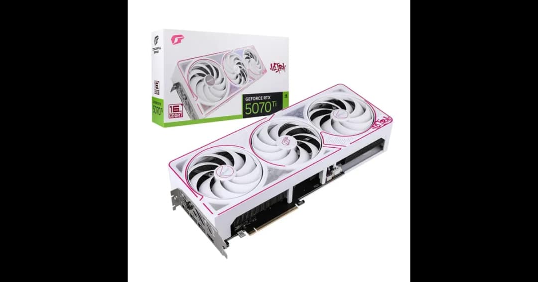 Colorful iGame GeForce RTX 5070 Ti Ultra W OC 16GB-V GDDR7 Graphics Card