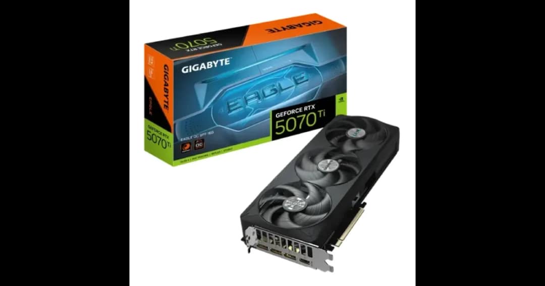 GIGABYTE GeForce RTX 5070 Ti EAGLE OC SFF 16G GDDR7 Graphics Card