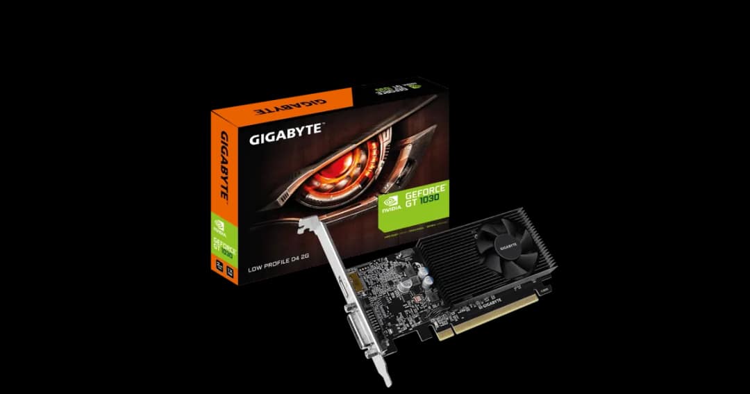 Gigabyte GT 1030 Low Profile D4 2GB DDR4 Graphics Card