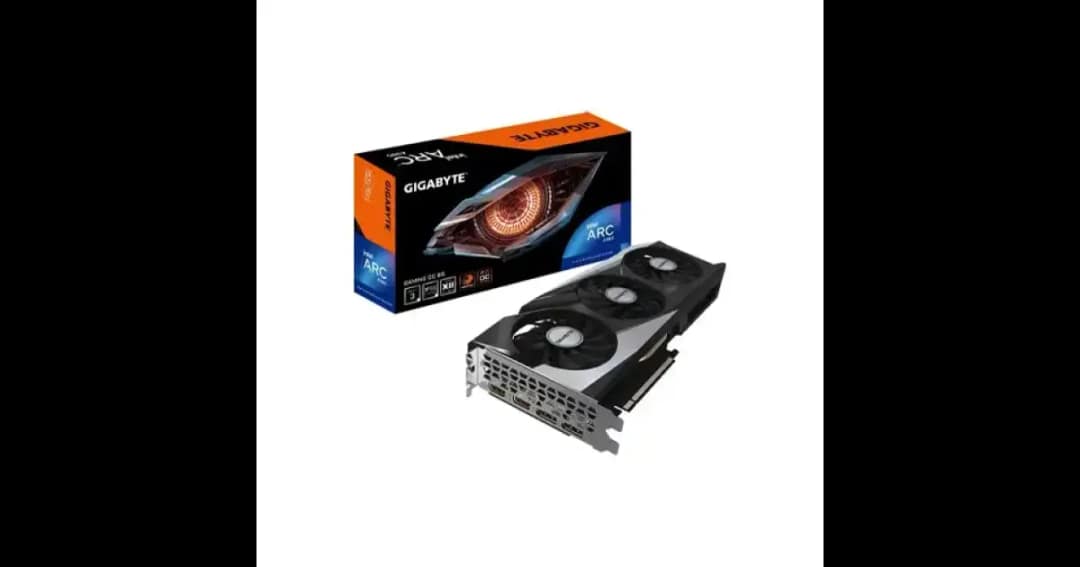 GIGABYTE Intel Arc A380 GAMING OC 6G GDDR6 Graphics Card