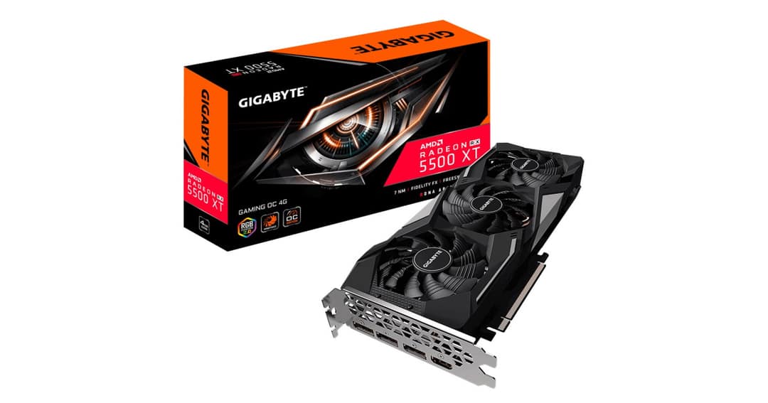 Gigabyte Radeon RX 5500 XT Gaming OC 4GB Graphics Card