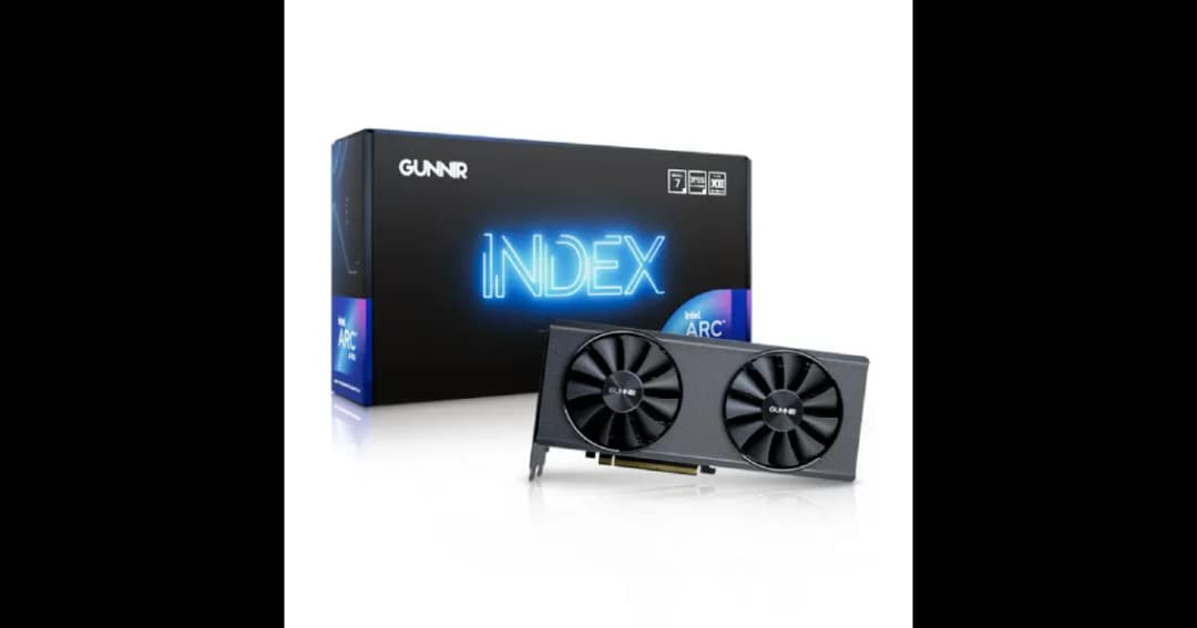 GUNNIR Intel Arc A750 Index 8GB GDDR6 Graphics Card