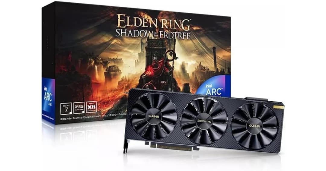 GUNNIR Intel Arc A750 Photon 8G OC X ELDEN RING Shadow Of The Erdtree Graphics Card