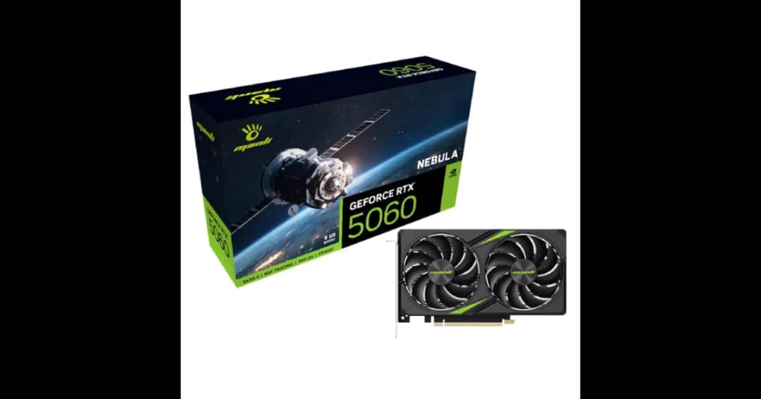 Manli Nebula GeForce RTX 5060 8GB GDDR7 Graphics Card