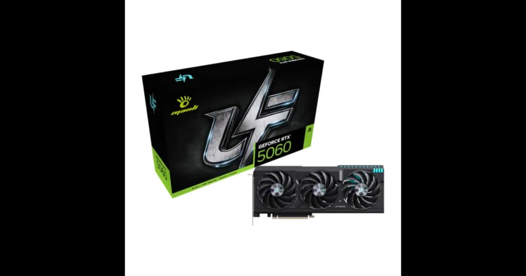 Manli UF GeForce RTX 5060 8GB GDDR7 Graphics Card